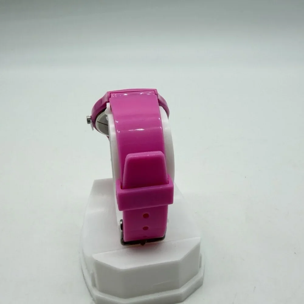Prestige Medical student scrub watch water-resistant plastic strap -Pink